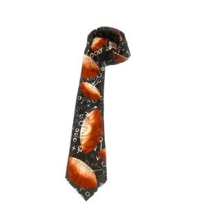 Football Print Steve Harris Tie | Neckties